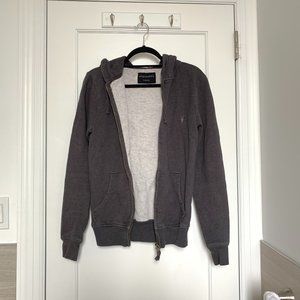 All Saints Zip Up Hoodie (Size Men's XS)